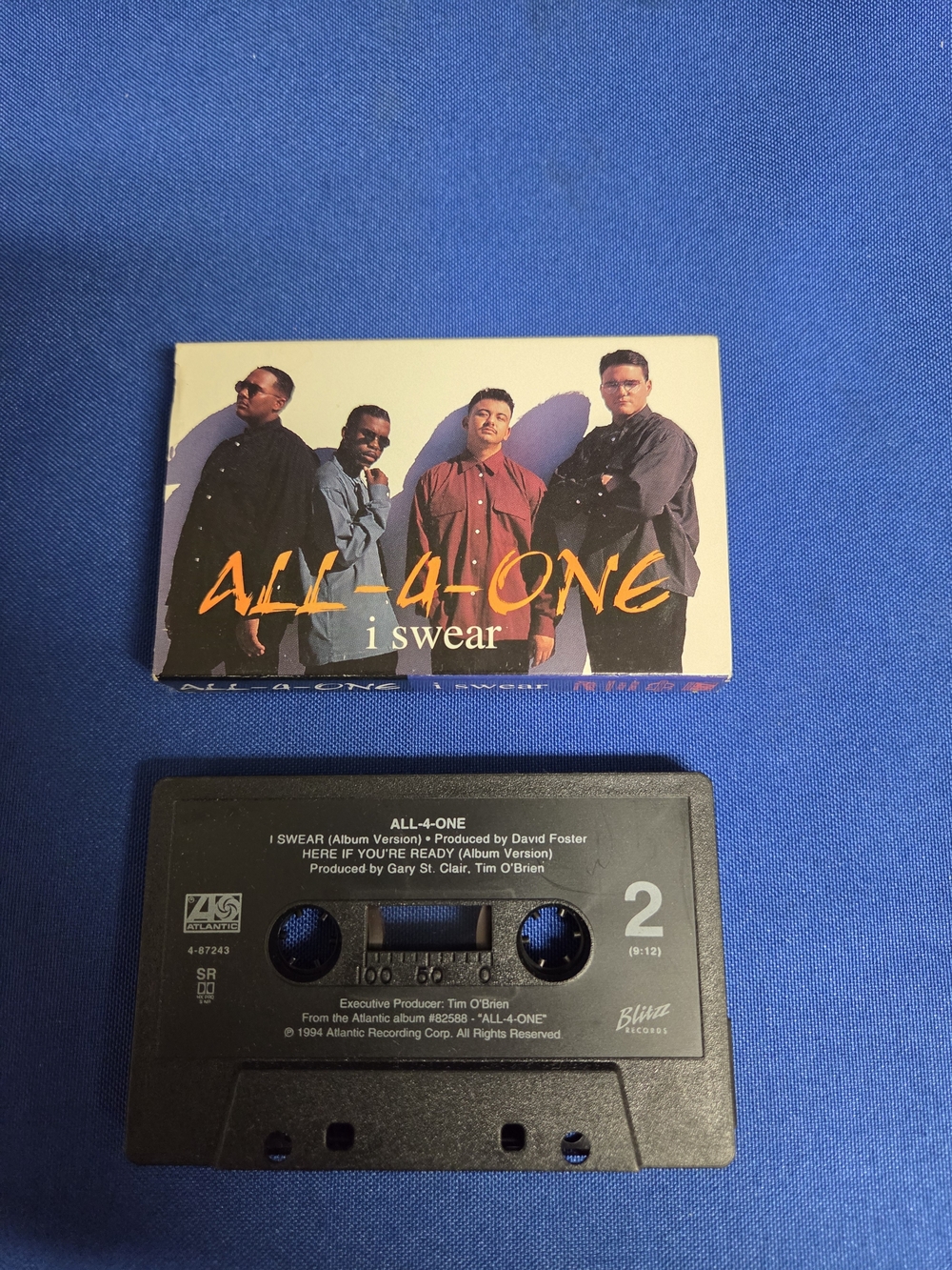 I Swear [Single] by All-4-One Cassette, Apr-1994 Atlantic Label
